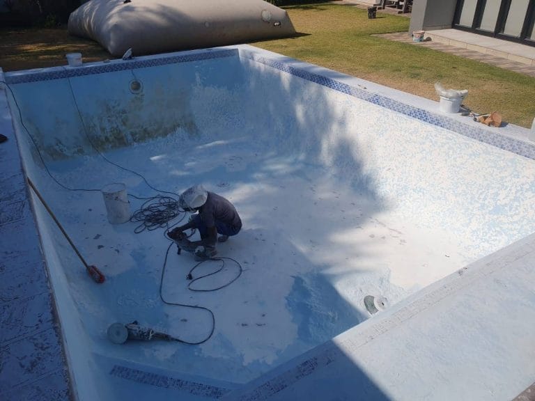 New pool installation in Boksburg by SGS Pool Specialist - view 2