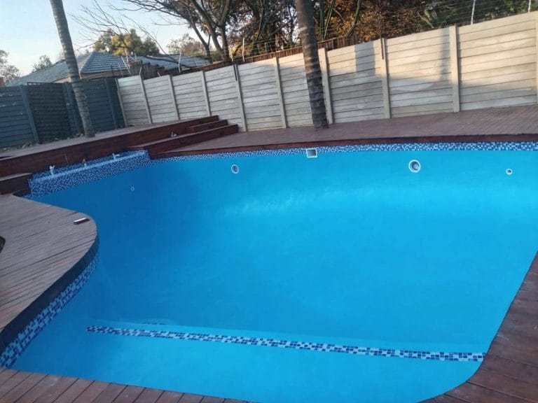 Pool renovation project in Sandringham, Johannesburg by SGS Pool Specialist - view 2